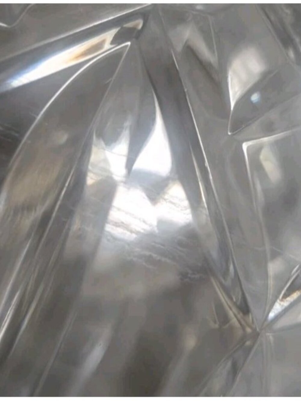 Waterford Crystal Rose Bowl in "Lismore" Cut, 5 1/4" x 5", Etched/Signed & EUC - Picture 7 of 7